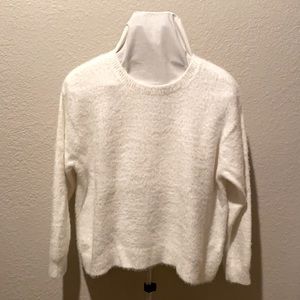Winter white sweater.